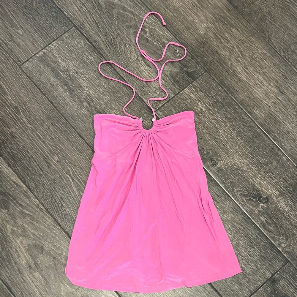 Express Barbie Pink Halter Top